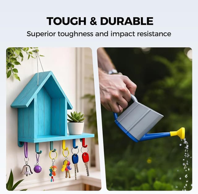 Detalle de Creality PETG Filament 1,75 mm (Ender 3D-Drucker) – 1 kg, Orange