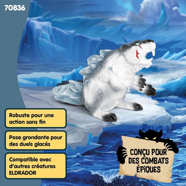 Detalle de Schleich Eldrador Castor de Glace 70836