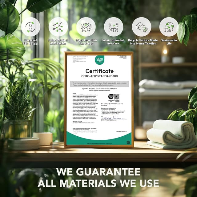 Thumbnail 2 de Deconovo Rideaux occultants Bleu Marine 140x290