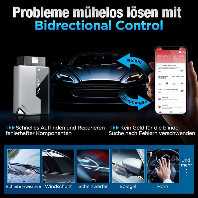 Detalle de KINGBOLEN EDIAG Elite OBD2 Diagnosegerät