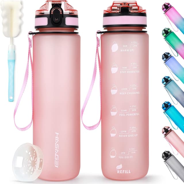 Detalle de Sports Trinkflasche 1 l BPA-frei aus Tritan