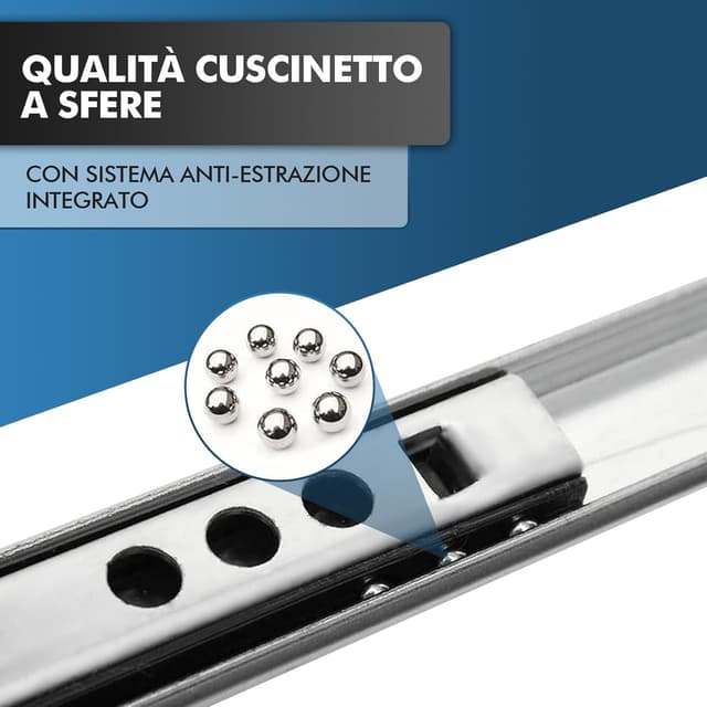 Detalle 2 de Shinfly-Guide per cassetti 310 mm set 2
