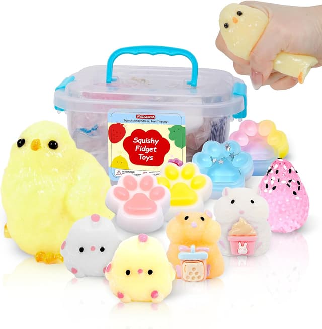 Imagen de 10 Pack Taba Squishy Toys Kit with Toy Box en OfertitasTOP