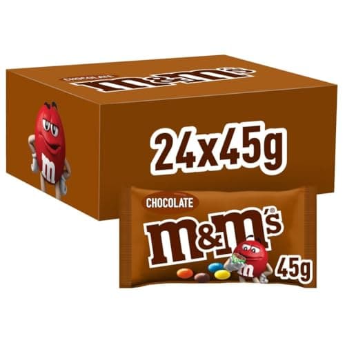 Imagen de M&Ms Choco 45 g — Bolsita individual, pack 24 unidades 🍫 en OfertitasTOP