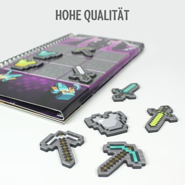 Detalle 1 de ThinkFun 76402 Minecraft magnetisches Reisespiel