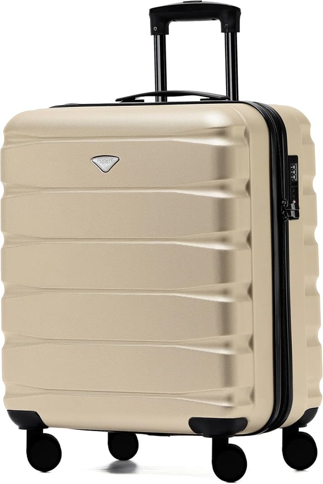 Detalle de Flight Knight Valigie rigida in ABS con 4 ruote Flight Knight, bagaglio a mano grande 56x45x25 cm