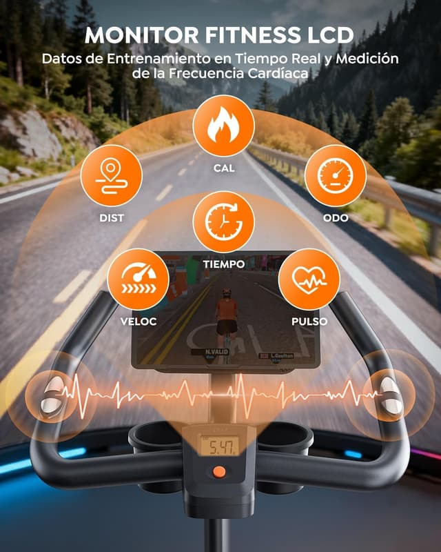 Thumbnail 3 de Burever 2026 Bicicleta estática para casa