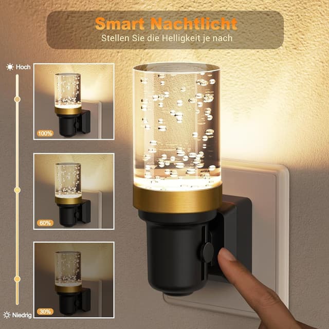 Detalle de JandCase Nachtlicht Steckdose 3000K