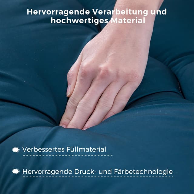 Detalle de MAXYOYO Japanese floor futon mat Double