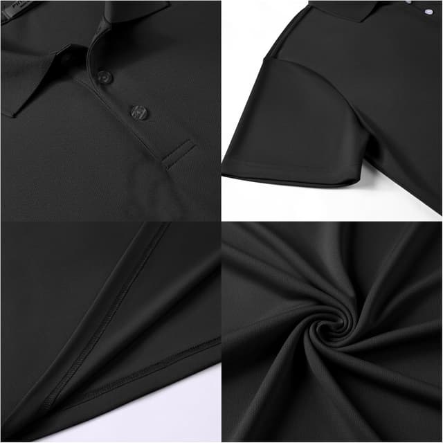 Detalle de Polo sportiva traspirante a maniche corte