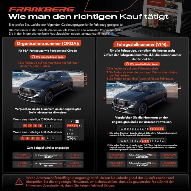 Thumbnail 1 de Frankberg Bremssattel Vorderachse Rechts 57 mm