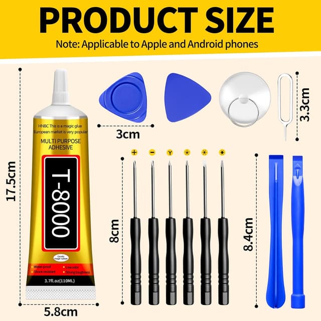 Thumbnail 1 de Pegamento Pantalla Movil 110ml para reparaciones