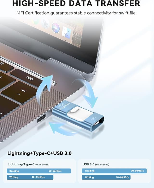 Thumbnail 4 de MFi 256GB Flash Drive for iPhone