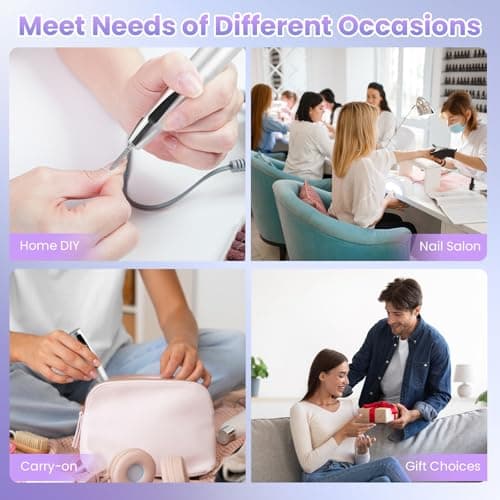 Thumbnail 6 de Xoali Torno de Uñas Profesional 35000rpm ⚡ Kit 13 en 1