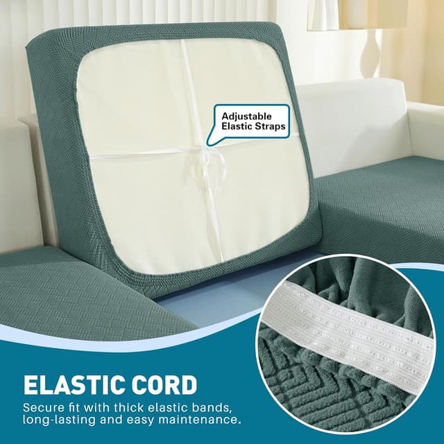 Detalle 2 de YSTELLAA copricuscino divano elasticizzato