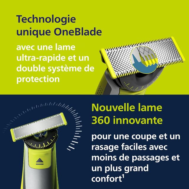 Thumbnail 4 de Philips OneBlade 360 Authentique QP2834/31 12 000 mvt/min