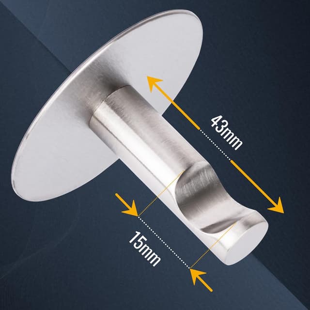 Thumbnail 6 de RICOO Ganchos Adhesivos MH016-3 para Toallas