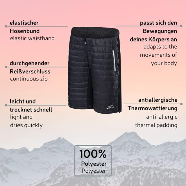 Detalle 2 de Black Crevice Pantalon isolant femme ski