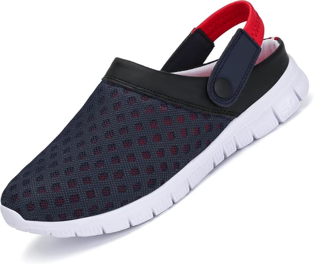 Detalle de SAGUARO Clogs Sommer Hausschuhe 44