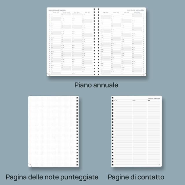 Thumbnail 4 de POPRUN Agenda 2026 Semana Vista A4 21x29.7cm