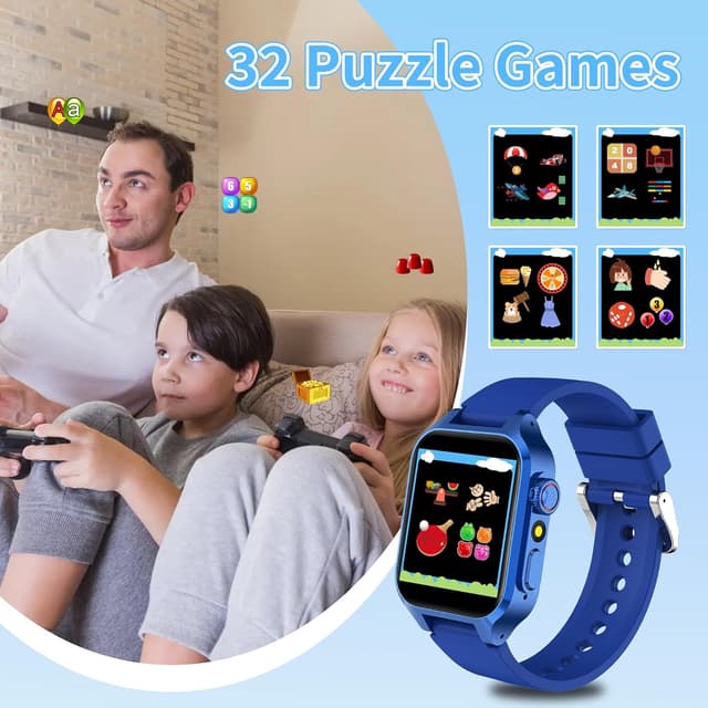 Detalle de Kids smart watch with 100+ learn cards