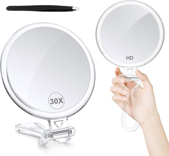 Imagen de B Beauty Planet 30X Travel Hand Mirror 🪞 en OfertitasTOP