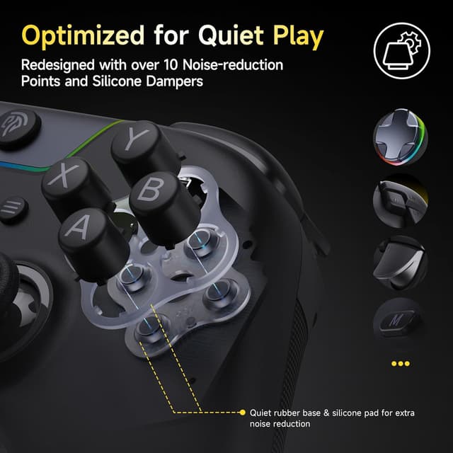 Detalle 2 de EasySMX X05PRO Wireless Controller 1000mAh