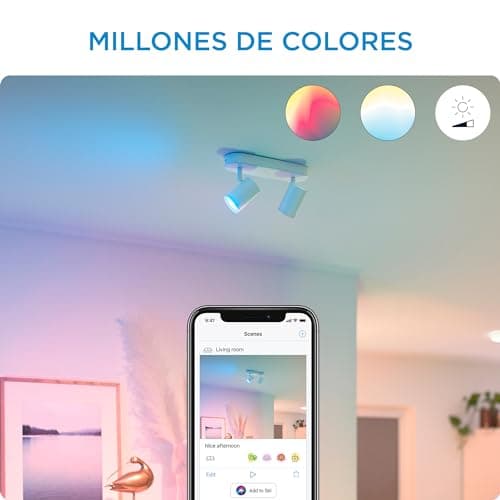 Thumbnail 8 de WiZ IMAGEO Spots 2x5W, lámpara techo 10W