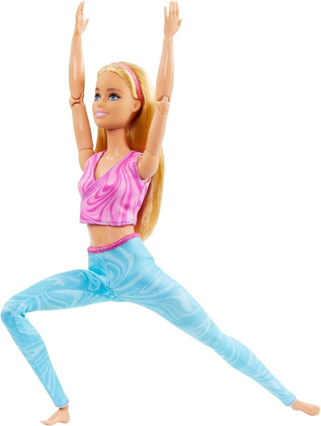 Thumbnail 2 de Barbie Made to Move - Muñeca Rubia con Ropa Deportiva 🧘♀