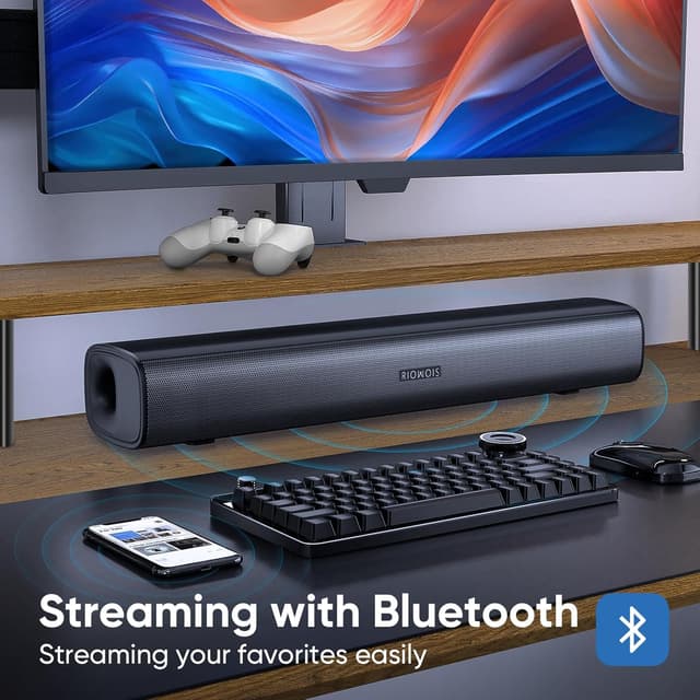 Thumbnail 4 de RIOWOIS Sound Bar for Smart TV surround sound