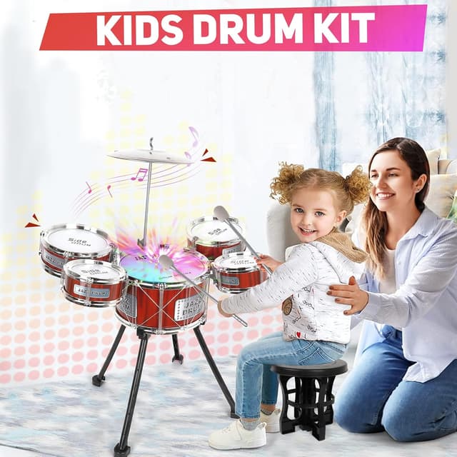 Thumbnail 4 de m zimoon Kids Drum Kit 5‑piece