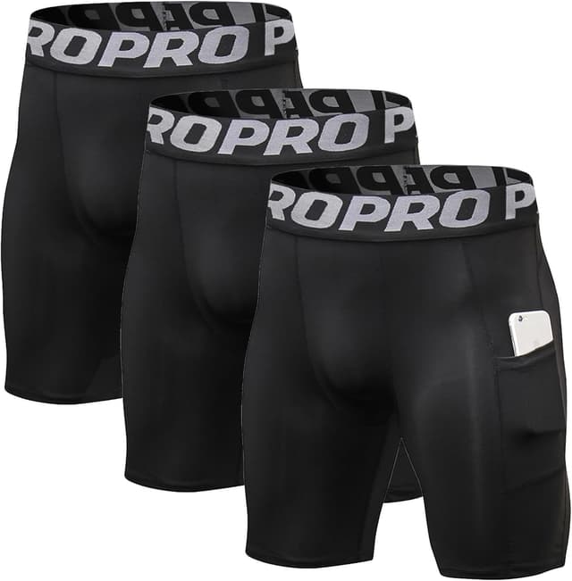 Detalle de BEGIANT Compressie Shorts für Herren – schnell trocknende Sport-Unterwäsche mit Kompression