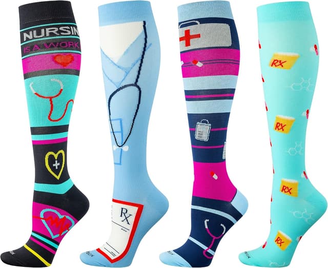 Thumbnail 6 de LEVSOX Compression Socks 20-30mmHg for Nurses
