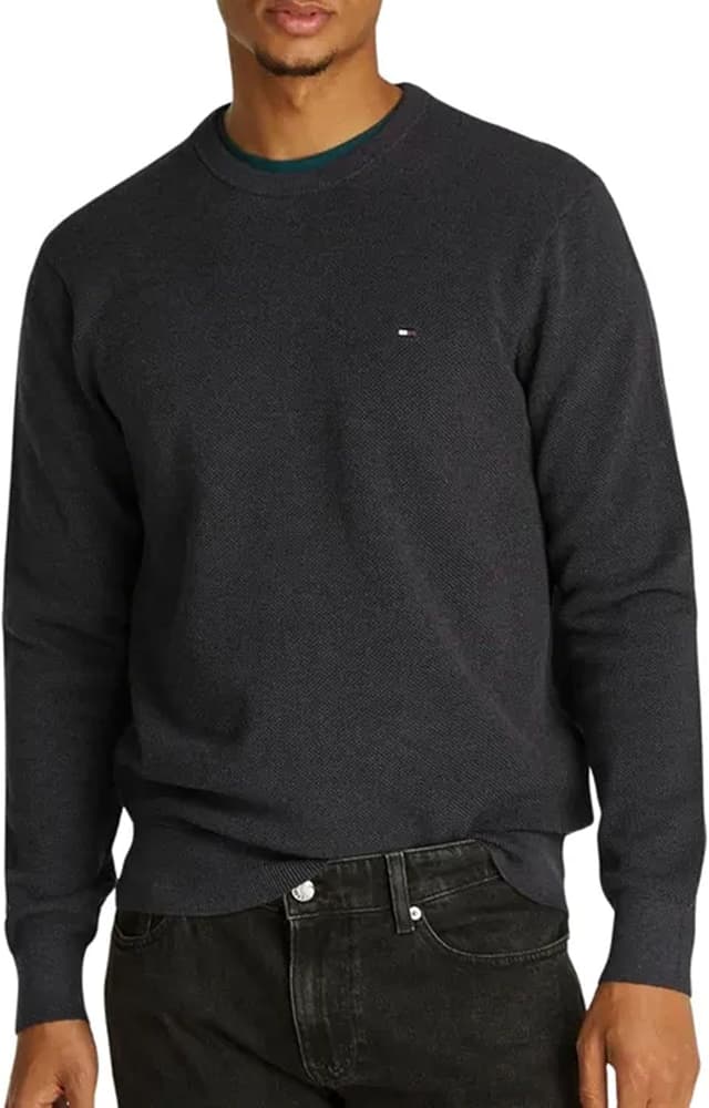 Detalle 2 de Tommy Hilfiger Essential Structure felpa girocollo