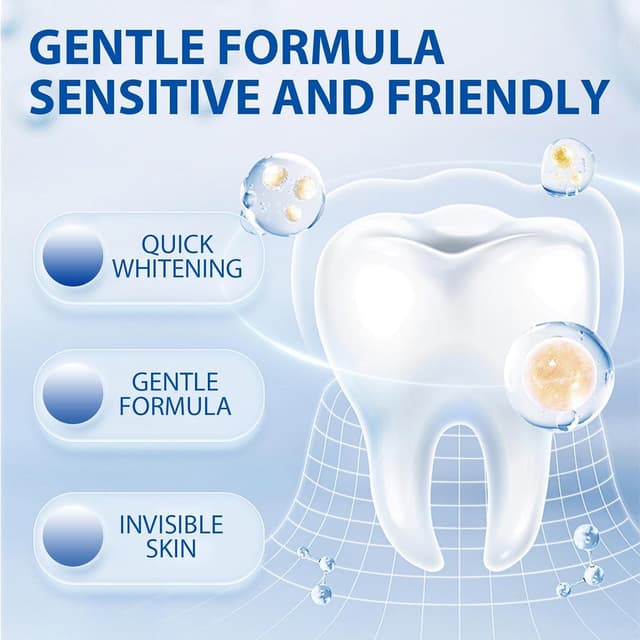 Detalle 2 de Lapiz Blanqueador Dental Kit con Tiras Blanqueadoras