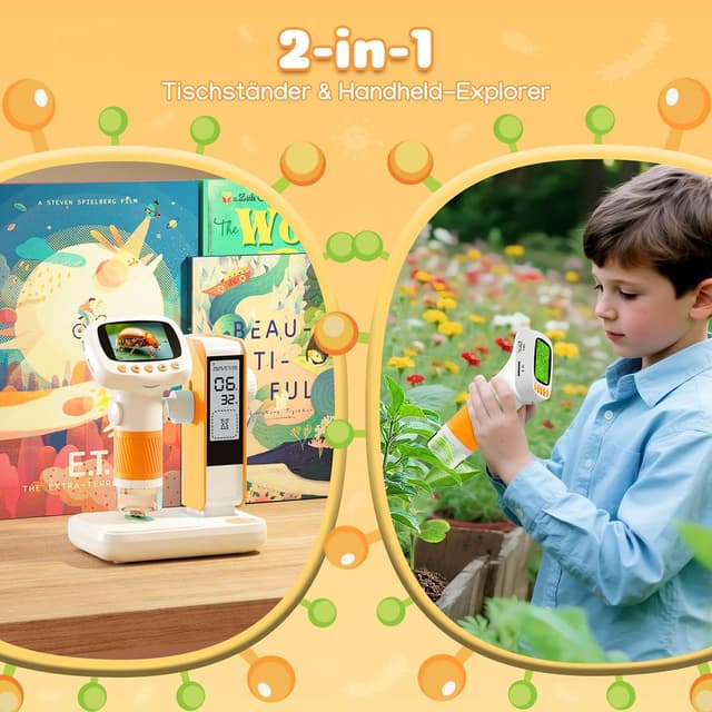 Detalle 2 de Leipan Digitales Mikroskop 1000x