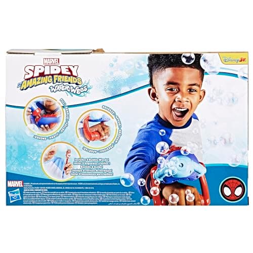 Thumbnail 9 de Marvel Spidey and His Amazing Friends Water‑Webs Lanzaburbujas