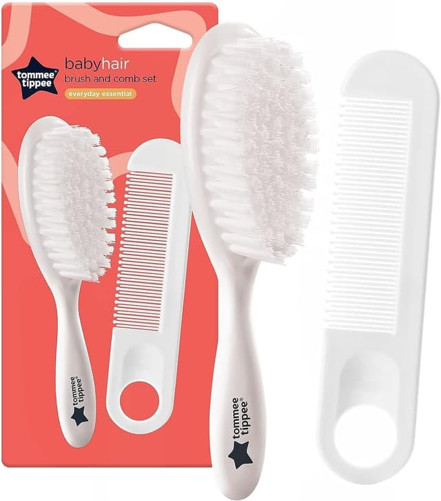 Detalle de Tommee Tippee Essential Basics brush and comb