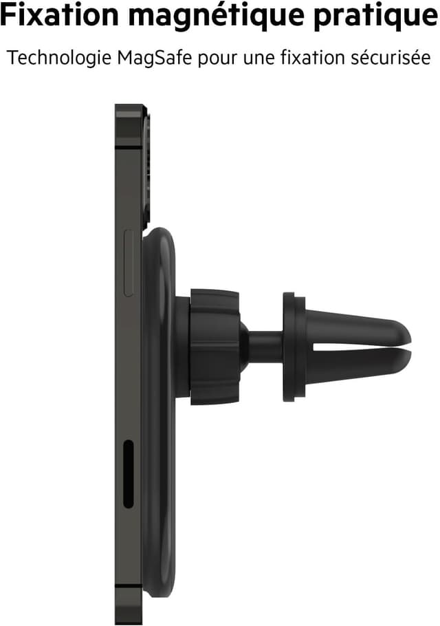 Thumbnail 1 de Belkin BoostCharge Chargeur voiture magnétique MagSafe pour iPhone 17