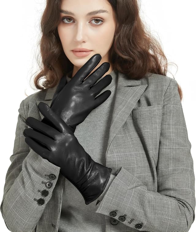 Thumbnail 1 de Dsane Leather Touchscreen Gloves 6.5-8.5