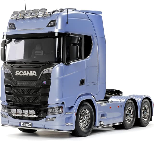 Detalle de Tamiya 56368 1:14 RC Scania 770 S 6x4 – kit de construction radiocommandé (non peint)