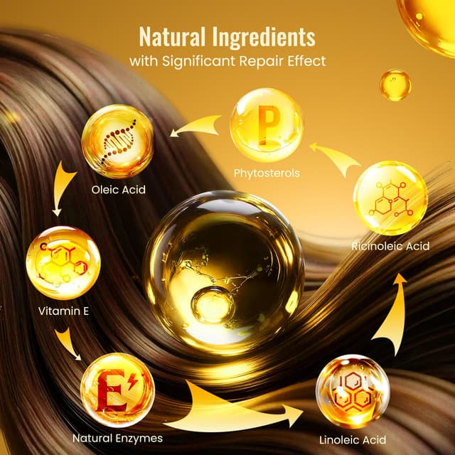 Thumbnail 6 de USDA Organic Hexane-Free Castor Oil in 16oz Dark Amber Glass Bottle (Vegan, EWG Verified)