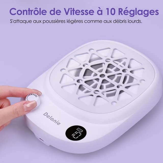 Thumbnail 6 de Delanie Aspirateur pour Ongles 6000 RPM