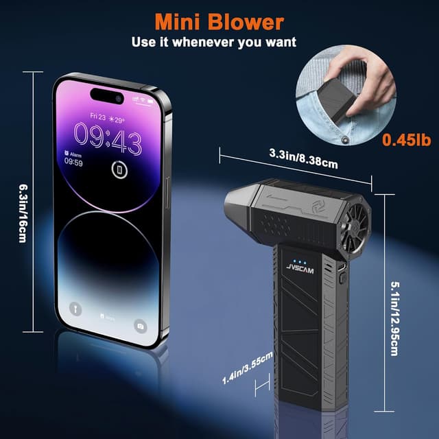 Thumbnail 6 de JVSCAM X3 Electric Air Duster 3‑Gear