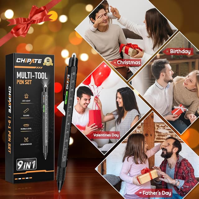 Thumbnail 1 de Chipate 9‑in‑1 Multifunktions Kugelschreiber