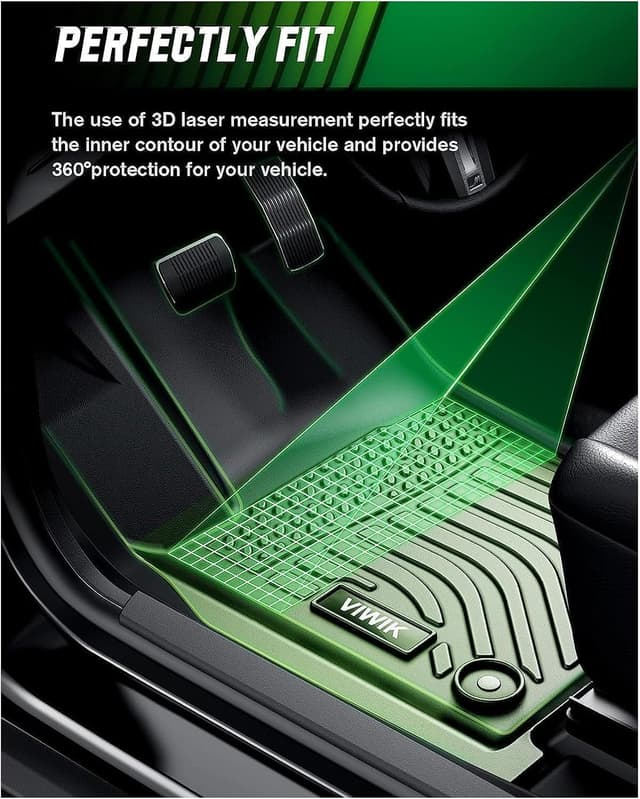 Detalle 2 de VIWIK Floor Mats for Camry 2012-2017