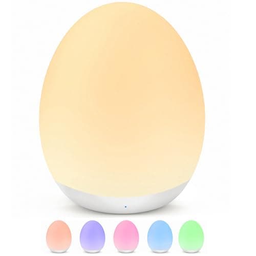 Detalle de MediAcous Luz Nocturna Infantil recargable 2000mAh con 7 colores y temporizador 1H