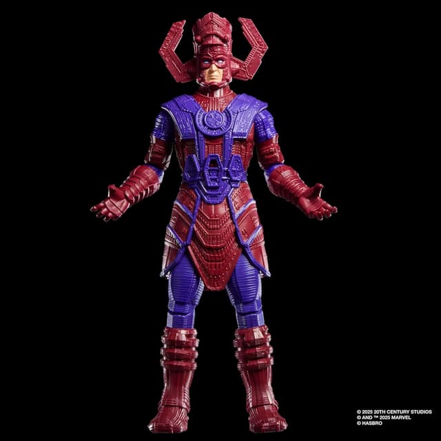 Detalle de Marvel Studios Titan Hero Series Action-Figur „Fantastic Four: First Steps“ – Galactus (lila)