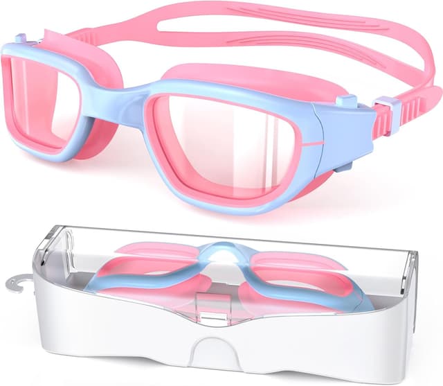 Detalle de Zeligerstar Kids Swim Goggles (Ages 6–14) with Anti-Fog and UV Protection