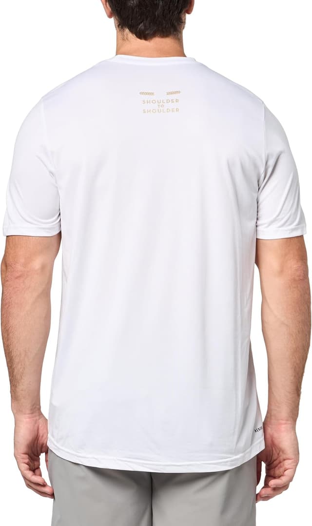 Detalle 2 de adidas Men's Los Angeles FC Pre-Game Short Sleeve T-Shirt (Officially Licensed)